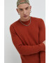 Only & Sons Пуловер мъжки в оранжево - Pepit.bg