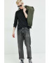 Only & Sons Пуловер мъжки в черно от лека материя - Pepit.bg