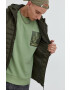 Only & Sons Яке в зелено с преходна изолация - Pepit.bg