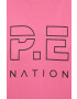 P.E Nation Памучна тениска в лилаво - Pepit.bg