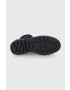 Palladium Кожени боти дамски в черно с платформа с лека изолация - Pepit.bg