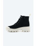 Palladium Високи кецове Pallabase Twill в черно - Pepit.bg