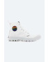 Palladium Високи кецове Pampa Smiley Pride в бяло - Pepit.bg