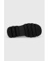 Patrizia Pepe Детски кожени кубинки в черно - Pepit.bg