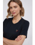 Paul Smith Памучна тениска в черно - Pepit.bg