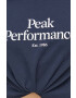 Peak Performance Памучна тениска в тъмносиньо - Pepit.bg