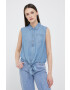 Pepe Jeans Блуза Winona в синьо - Pepit.bg