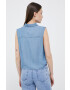 Pepe Jeans Блуза Winona в синьо - Pepit.bg