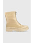 Pepe Jeans Боти Gum Zip в бежово с платформа - Pepit.bg