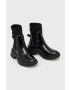 Pepe Jeans Боти челси Soda Chelsea W в черно с платформа - Pepit.bg