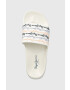 Pepe Jeans Чехли SLIDER в бяло PLS70127 - Pepit.bg