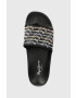 Pepe Jeans Чехли SLIDER в черно PLS70127 - Pepit.bg