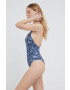 Pepe Jeans Цял бански Gia Swimsuit в тъмносиньо с леко подплатена чашка - Pepit.bg