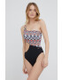 Pepe Jeans Цял бански Macy Swimsuit с леко подплатена чашка - Pepit.bg