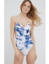 Pepe Jeans Цял бански Randy Swimsuit с леко подплатена чашка - Pepit.bg