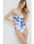 Pepe Jeans Цял бански Randy Swimsuit с леко подплатена чашка - Pepit.bg