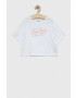 Pepe Jeans Детска памучна тениска Non-denim в бяло - Pepit.bg