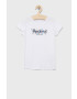 Pepe Jeans Детска тениска в бяло - Pepit.bg