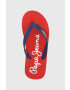Pepe Jeans Детски джапанки в червено - Pepit.bg