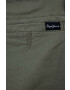 Pepe Jeans Детски къси панталони в зелено с регулируема талия - Pepit.bg