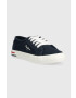 Pepe Jeans Детски ниски кецове в тъмносиньо - Pepit.bg