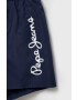 Pepe Jeans Детски плувни шорти в тъмносиньо с принт - Pepit.bg