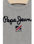 Pepe Jeans Детски пуловер в сиво от лека материя - Pepit.bg