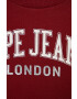 Pepe Jeans Детски суичър в червено с принт - Pepit.bg