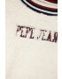 Pepe Jeans Детски суичър Emily в бежово с апликация - Pepit.bg