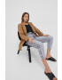 Pepe Jeans Дънки дамски с висока талия - Pepit.bg