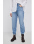 Pepe Jeans Дънки Rachel дамски с висока талия - Pepit.bg