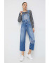 Pepe Jeans Дънков гащеризон Shay Weave - Pepit.bg