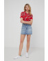 Pepe Jeans Дънкова пола Rachel Skirt къс модел със стандартна кройка - Pepit.bg