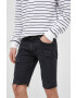 Pepe Jeans Дънкови къси панталони Stanley Short Destroy в черно - Pepit.bg