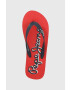 Pepe Jeans Джапанки BAY BEACH в червено PMS70129 - Pepit.bg