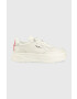 Pepe Jeans Кожени маратонки KORE в бяло PLS31473 - Pepit.bg