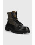 Pepe Jeans Кожени обувки Brad Boot Combi в черно - Pepit.bg