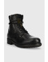Pepe Jeans Кожени обувки Melting Combat в черно - Pepit.bg