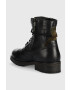 Pepe Jeans Кожени обувки Melting Combat в черно - Pepit.bg
