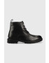 Pepe Jeans Кожени обувки Ned Boot Relief в черно - Pepit.bg