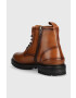 Pepe Jeans Кожени обувки Ned Boot Relief в кафяво - Pepit.bg