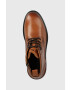 Pepe Jeans Кожени обувки Ned Boot Relief в кафяво - Pepit.bg