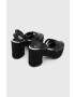 Pepe Jeans Кожени сандали TAFFY в черно PLS90602 - Pepit.bg