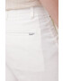 Pepe Jeans Къс панталон с лен Arkin в бяло - Pepit.bg