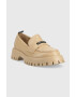 Pepe Jeans Мокасини OXFORD в бежово с платформа PLS10408 - Pepit.bg