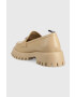 Pepe Jeans Мокасини OXFORD в бежово с платформа PLS10408 - Pepit.bg
