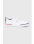 Pepe Jeans Ниски кецове Kenton Smart 22 мъжки в бяло - Pepit.bg
