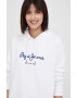 Pepe Jeans Памучен суичър Calista Hoodie - Pepit.bg