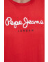 Pepe Jeans Памучна блуза с дълги ръкави Eggo - Pepit.bg