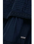 Pepe Jeans Памучна пола Prana в тъмносиньо къс модел разкроен модел - Pepit.bg